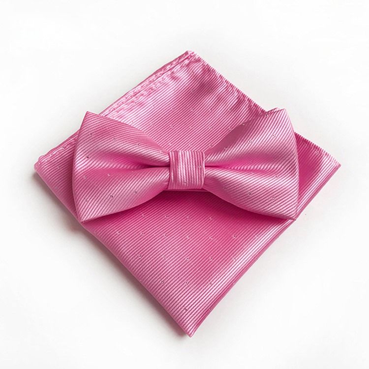 Wave Point Bow Tie Set