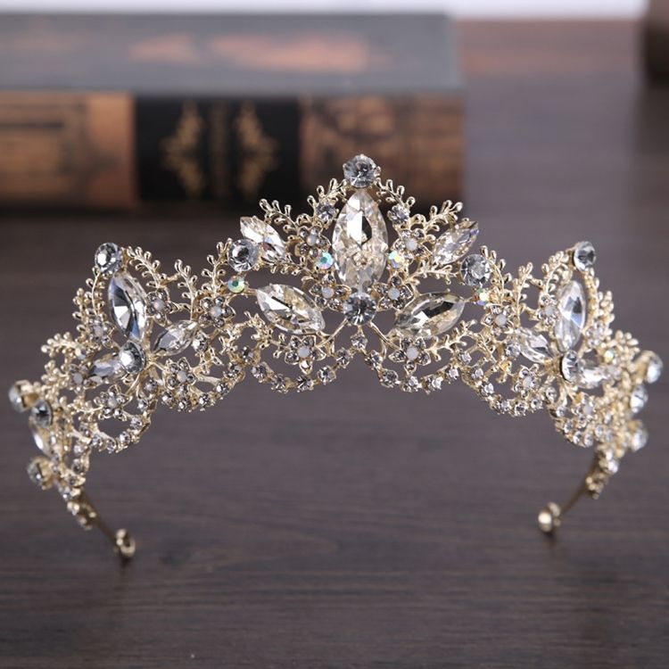 Shinning Baroque Style Brides Hair Accessories For Kvinner