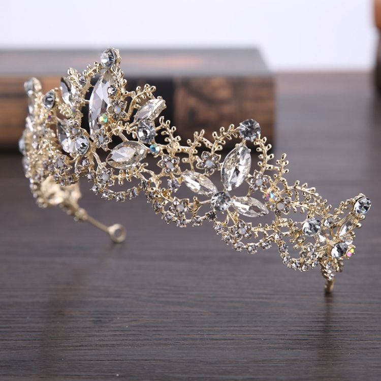 Shinning Baroque Style Brides Hair Accessories For Kvinner