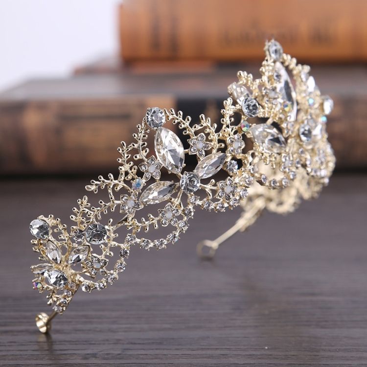 Shinning Baroque Style Brides Hair Accessories For Kvinner