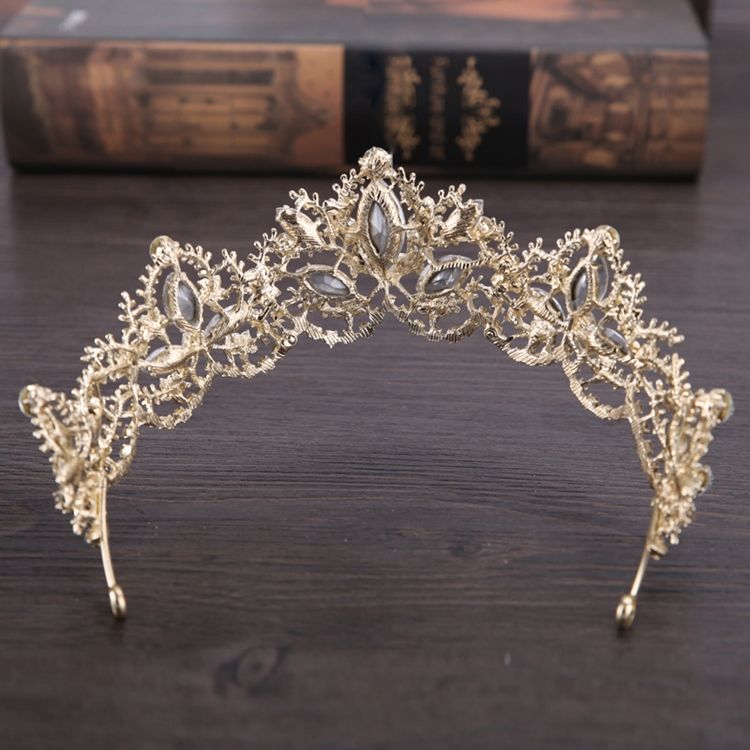 Shinning Baroque Style Brides Hair Accessories For Kvinner