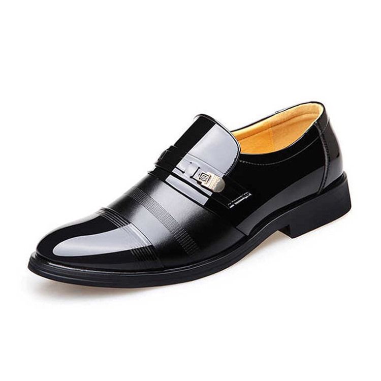 Low-cut Upper Round Toe Oxfords For Menn