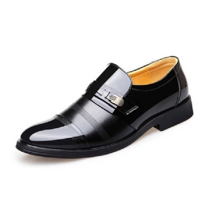 Low-cut Upper Round Toe Oxfords For Menn