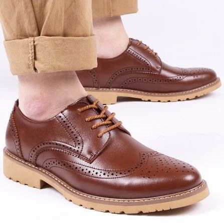 New Lace Up Herre Brogues