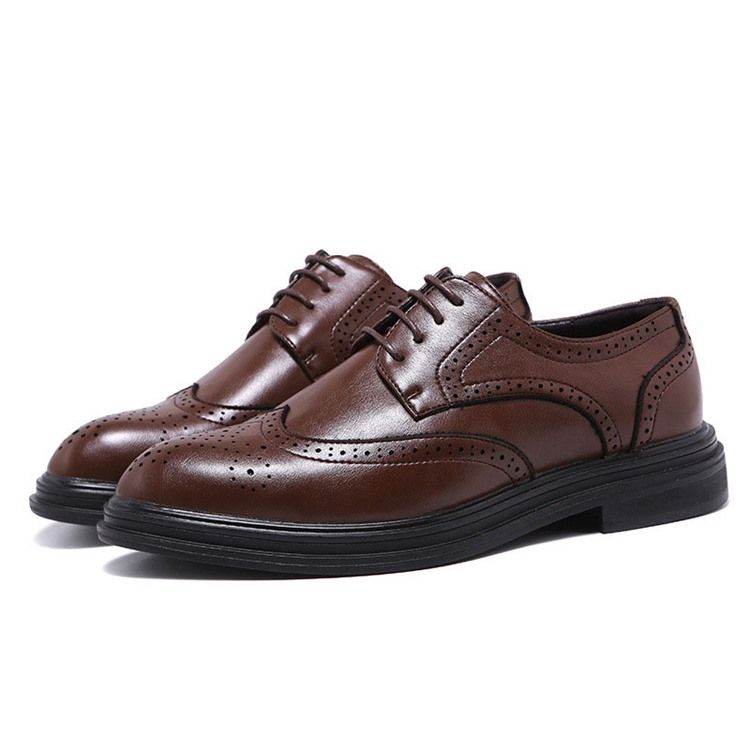 Plain England Low-cut Upper Oxfords Menns Oxfords