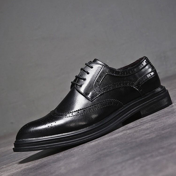 Plain England Low-cut Upper Oxfords Menns Oxfords