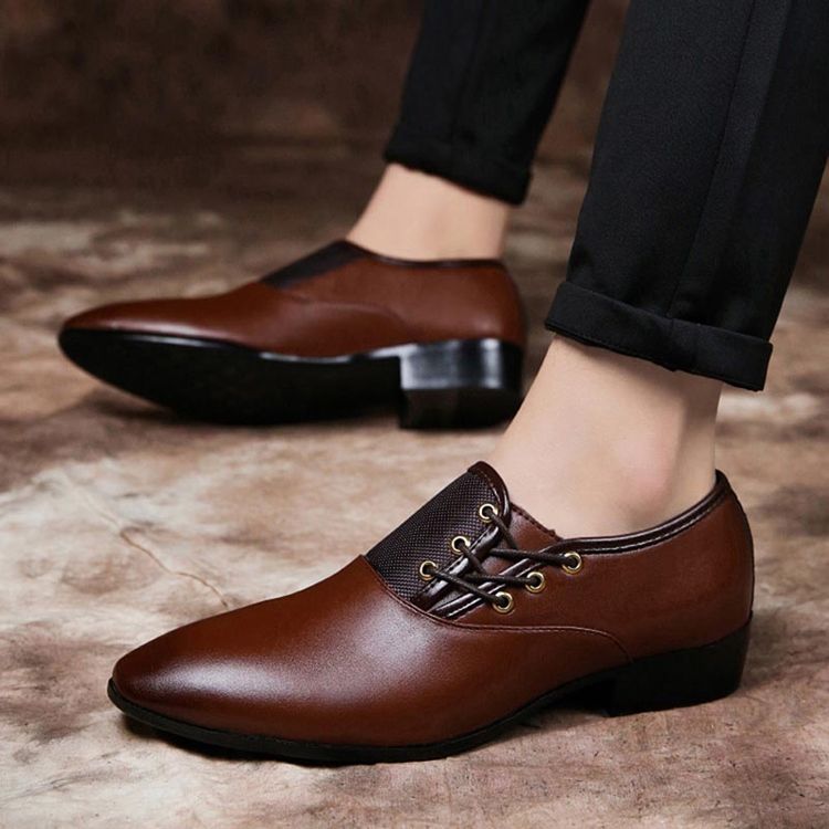 Plain Lace-up Low-cut Øvre Herresko