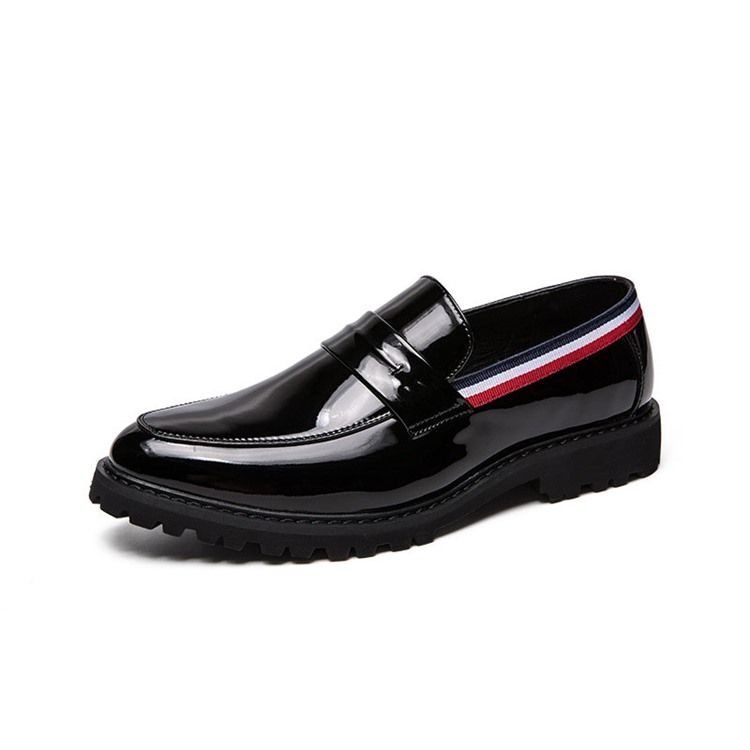 Pu Slip-on Low-cut Øvre Herreskjolesko