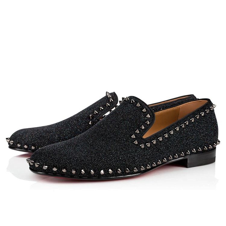 Sequin Rivet Slip-on Low-cut Øvre Herreskosko