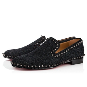 Sequin Rivet Slip-on Low-cut Øvre Herreskosko