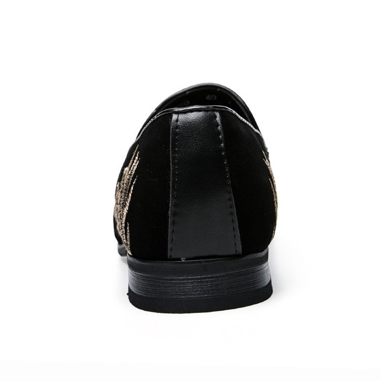 Broderi Slip-on Loafers For Menn