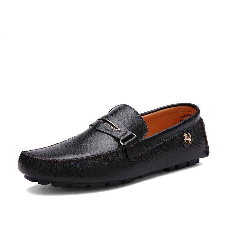 Buckle Slip-on Moccasin-gommino For Menn