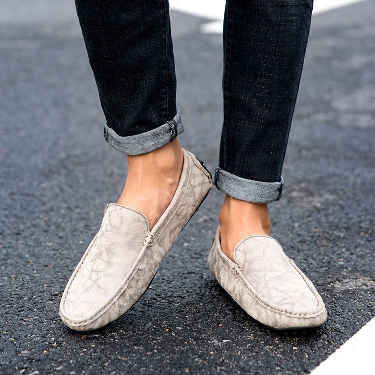 Low-cut Upper Loafers Til Menn