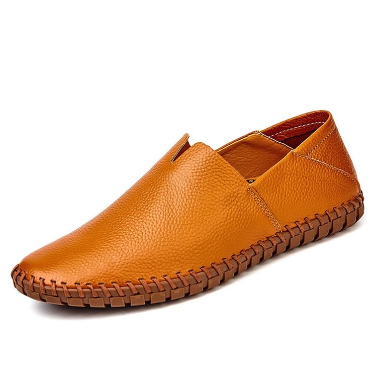 Menn Slip-on Vanlig Low-cut Øvre Runde Tå Casual Sko