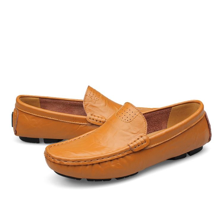 Plain Slip-on Loafers For Menn