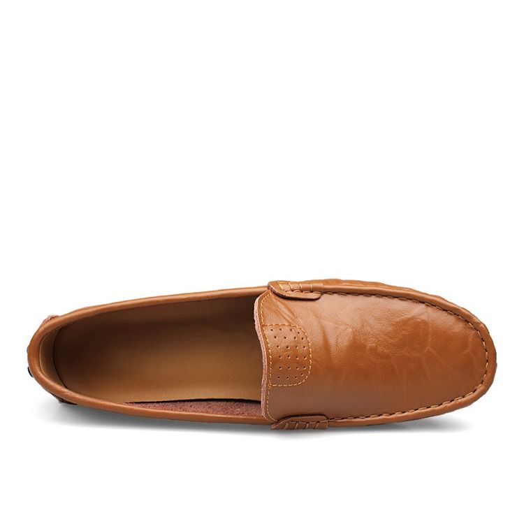 Plain Slip-on Loafers For Menn