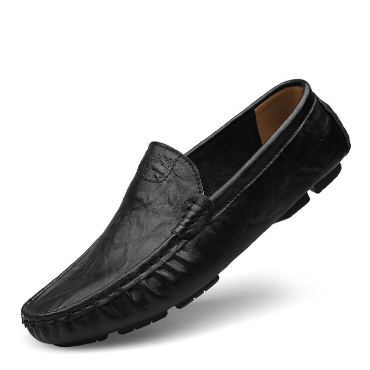 Plain Slip-on Loafers For Menn