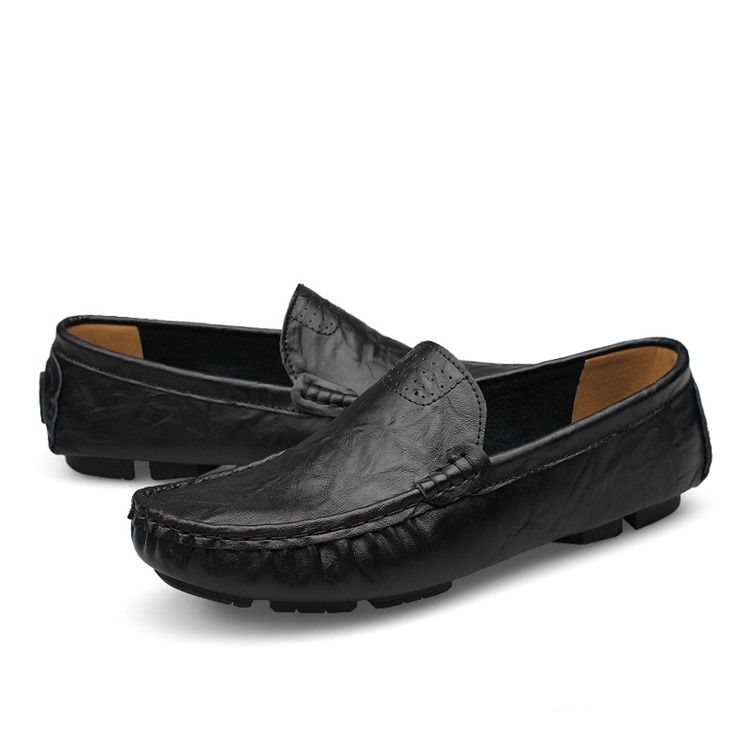 Plain Slip-on Loafers For Menn