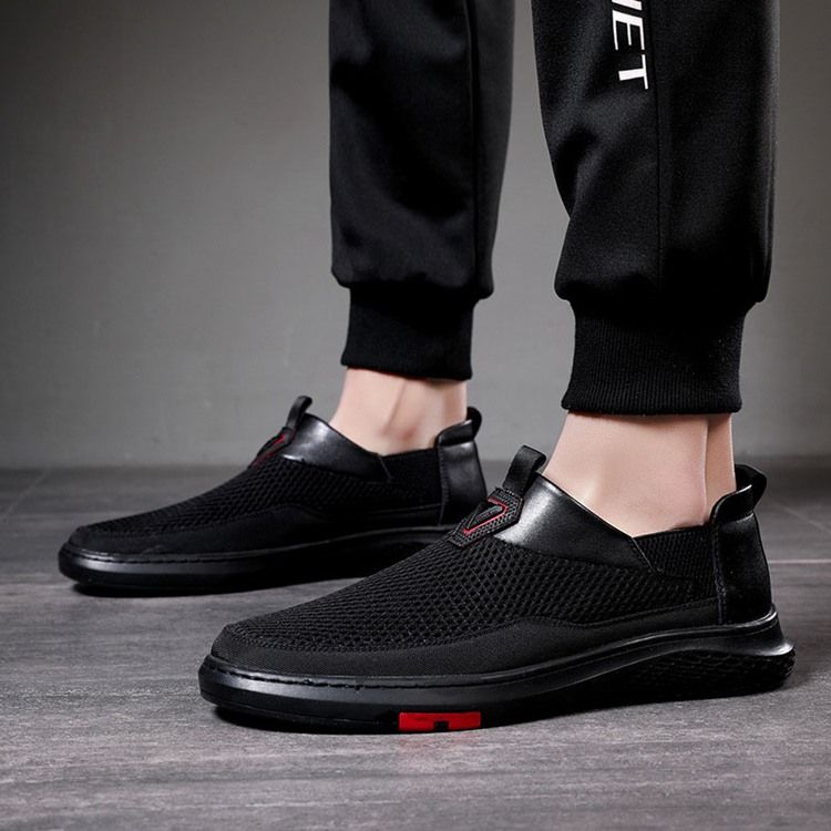 Simple Low-cut Upper Slip-on Casual Sko For Menn