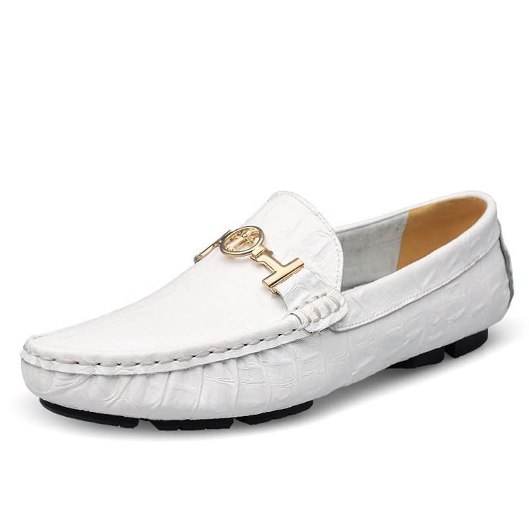 Slip-on Loafers For Pailletter Med Rund Tå