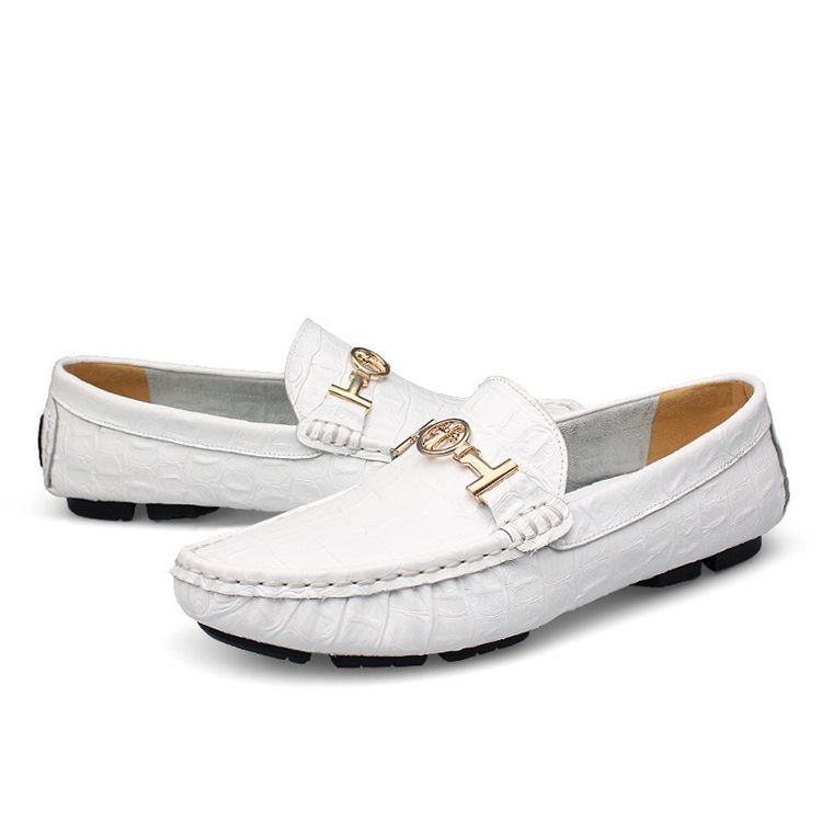 Slip-on Loafers For Pailletter Med Rund Tå