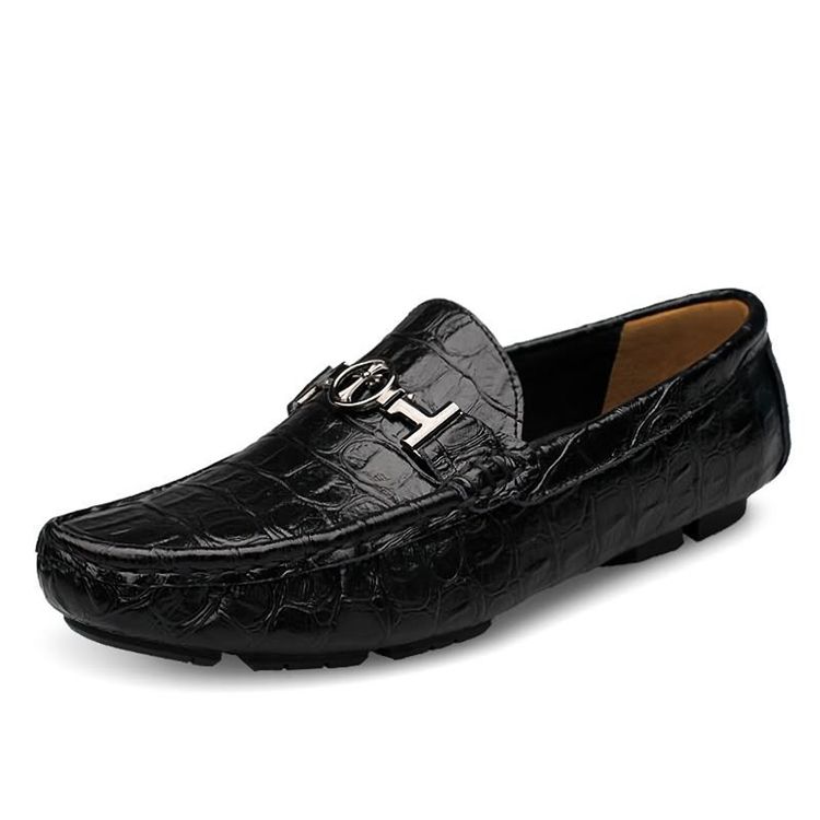 Slip-on Loafers For Pailletter Med Rund Tå