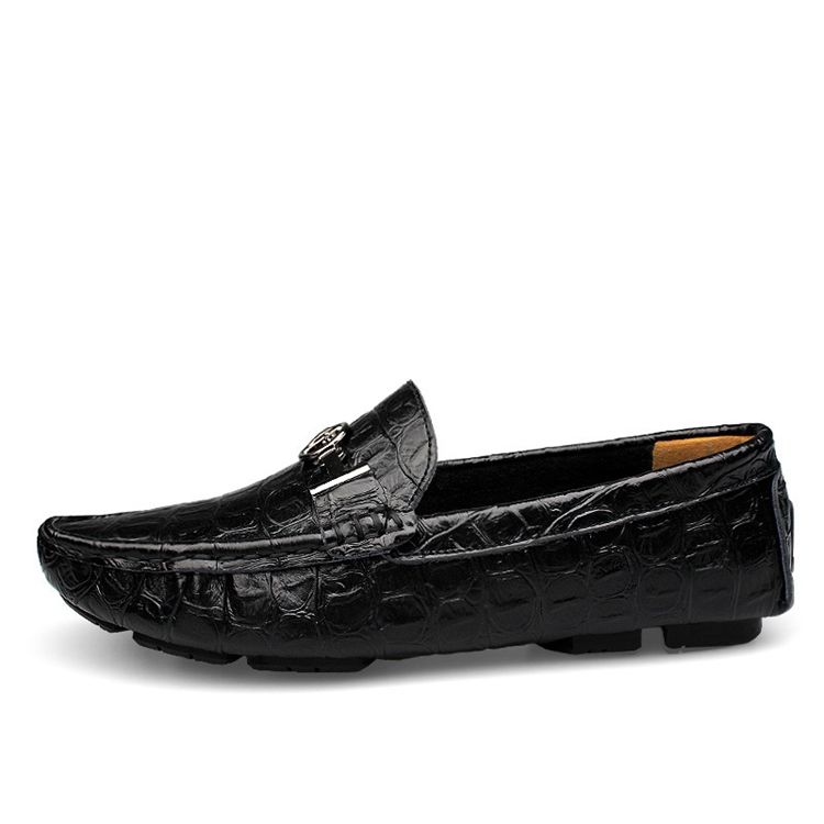 Slip-on Loafers For Pailletter Med Rund Tå