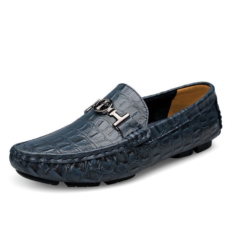 Slip-on Loafers For Pailletter Med Rund Tå