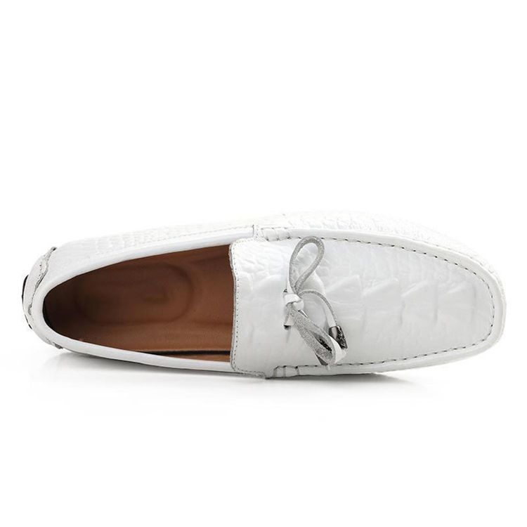 Slip-on Plain Round Toe Menns Casual Sko