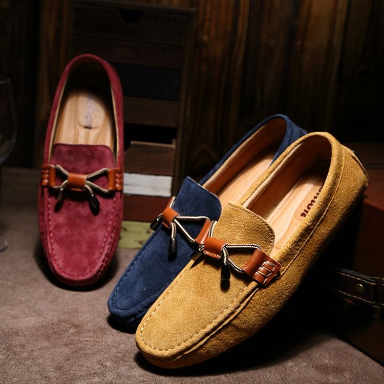 Vanlig Low-cut Upper Slip-on Loafers For Menn