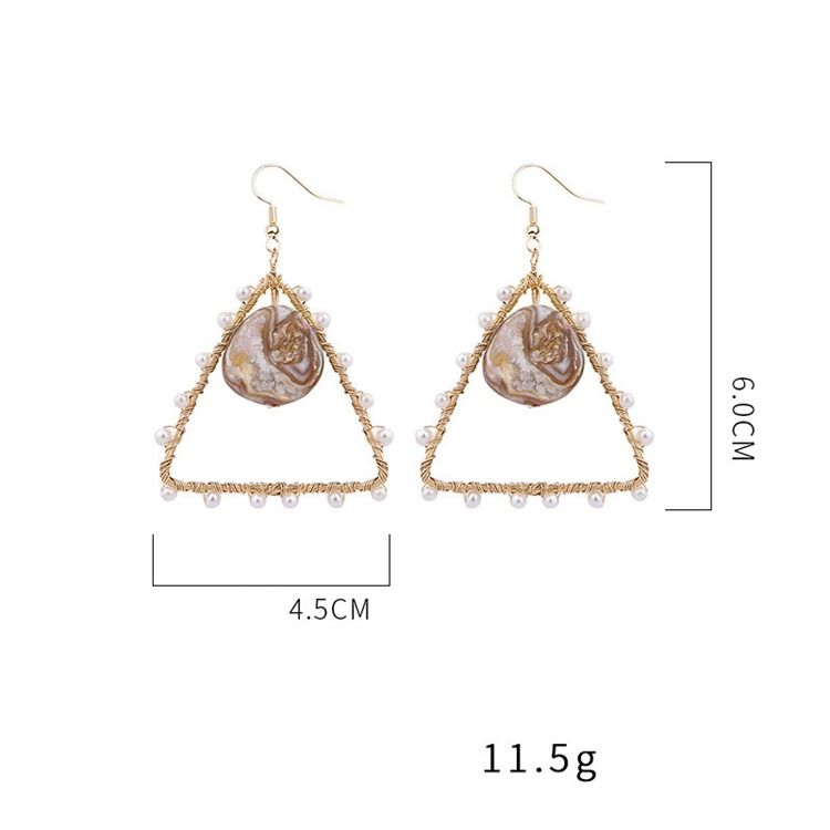 European Bronze Charm Anniversary Dame Earrings