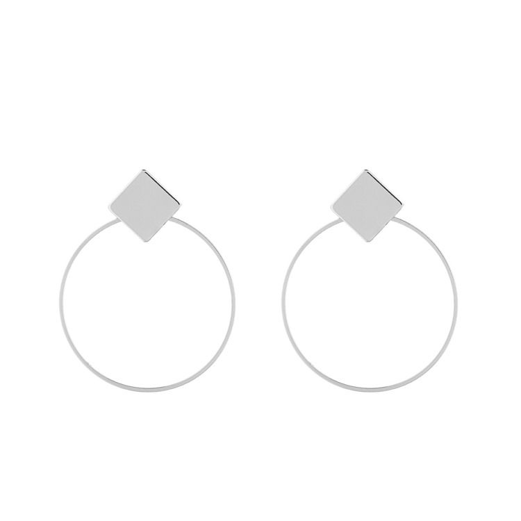 Hoop Alloy Earrings