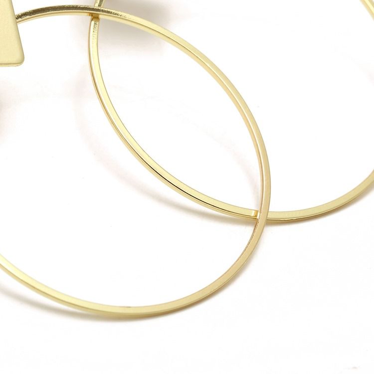 Hoop Alloy Earrings