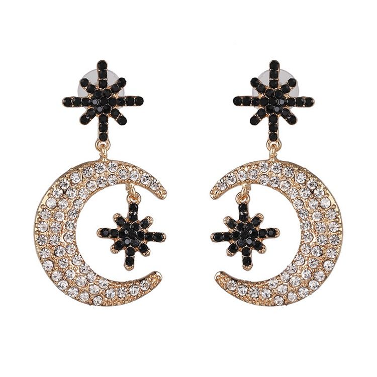 Legering Romantisk Diamante Holiday Dame Charm Earrings