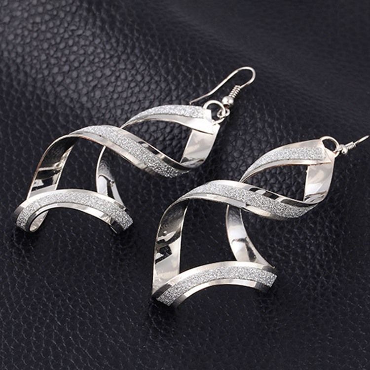 Sexy Alloy Cross Earrings