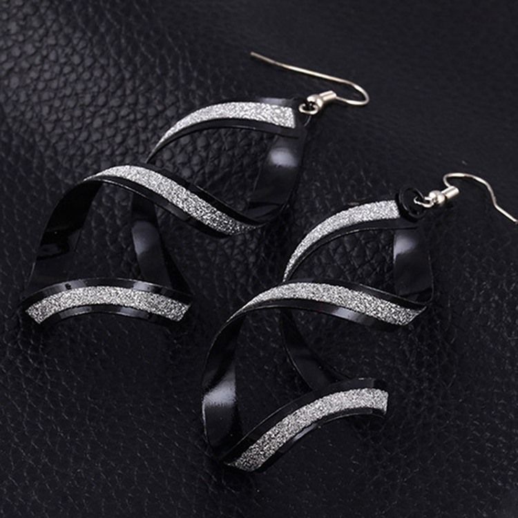 Sexy Alloy Cross Earrings