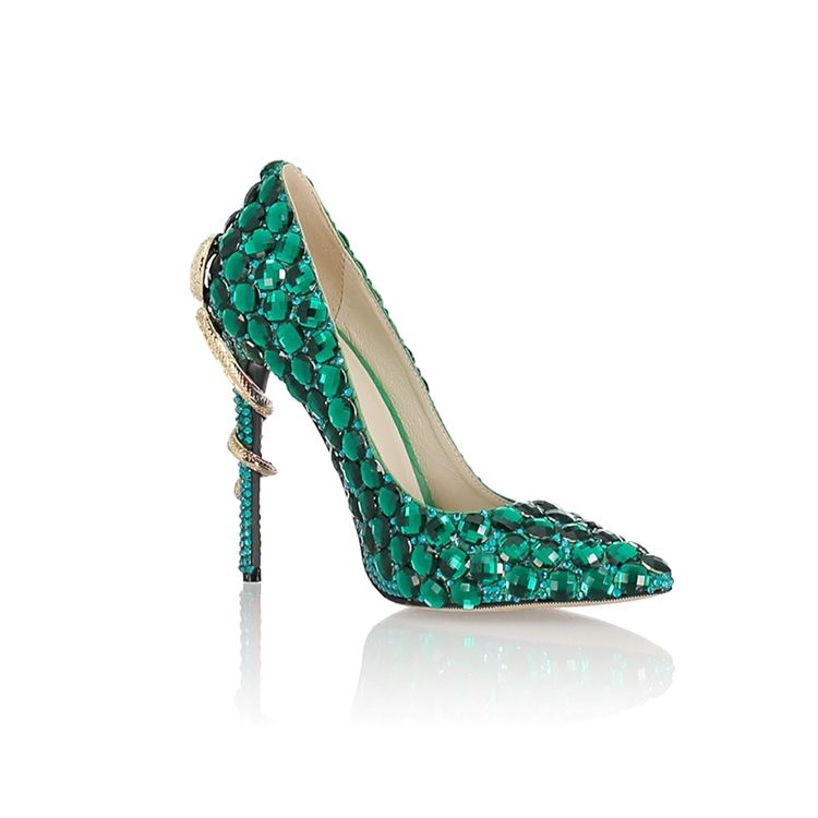 Rhinestone Slip-on Stiletto Heel Ballsko Til Kvinner