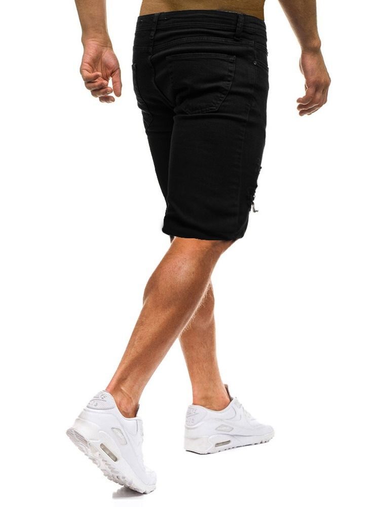 Loose Glidelås Vanlige Casual Shorts For Menn