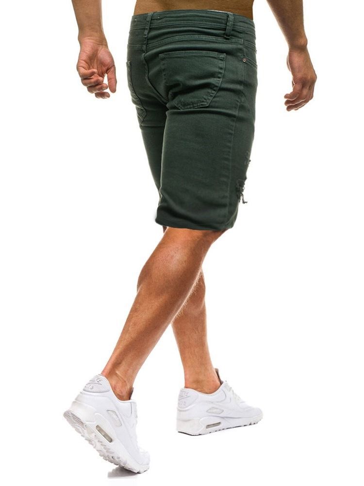 Loose Glidelås Vanlige Casual Shorts For Menn