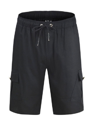 Straight Pocket Menns Casual Shorts