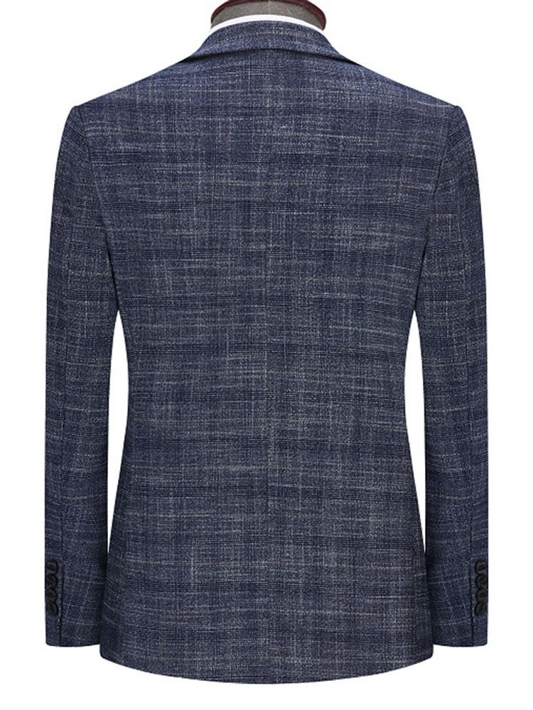 Blazer For Menn Med En Knapp