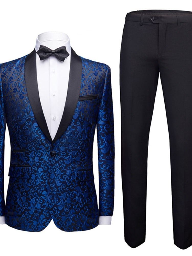 One Button Fashion Mens Dress Suit