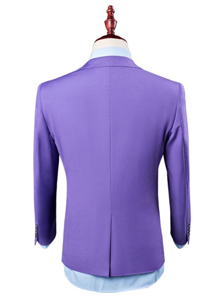 One Button Mens Dress Suit