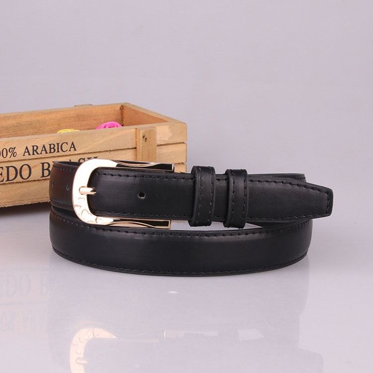 Fashion Pin Buckle Leopard Print Pu Belt