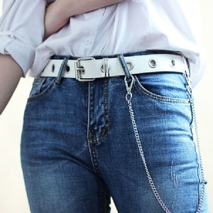 Pin Buckle Casual Pu Belt