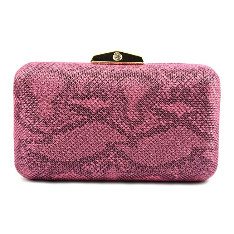 Bankett Satin Snakeskin Grain Clutches Evening Bag