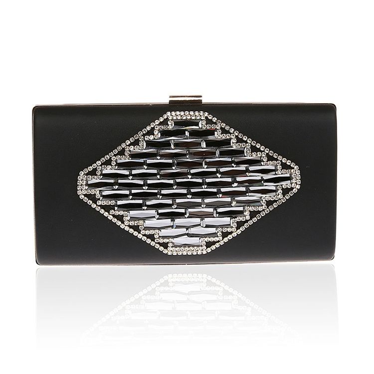 Elegant Rhomb Rhomb Solid Color Evening Clutch