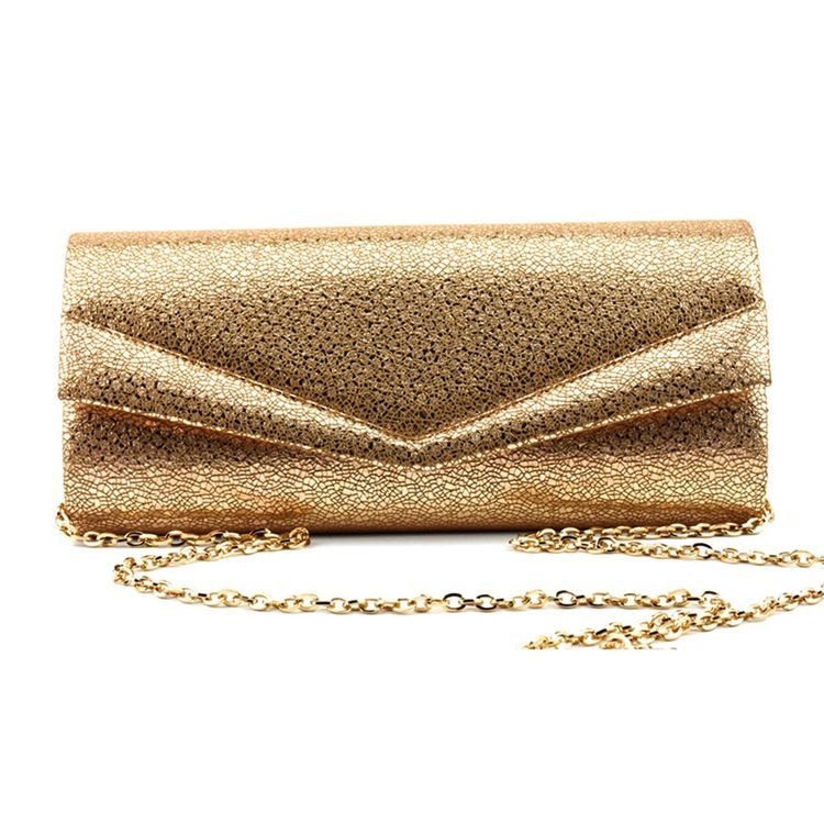 Golden Envelope Rectangle Allsidig Clutches Even Bag