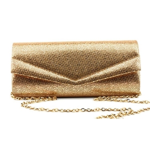 Golden Envelope Rectangle Allsidig Clutches Even Bag