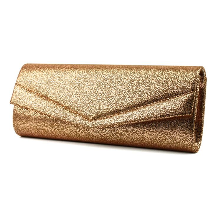 Golden Envelope Rectangle Allsidig Clutches Even Bag